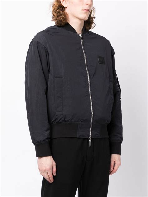 emporio armani reversible bomber jacket